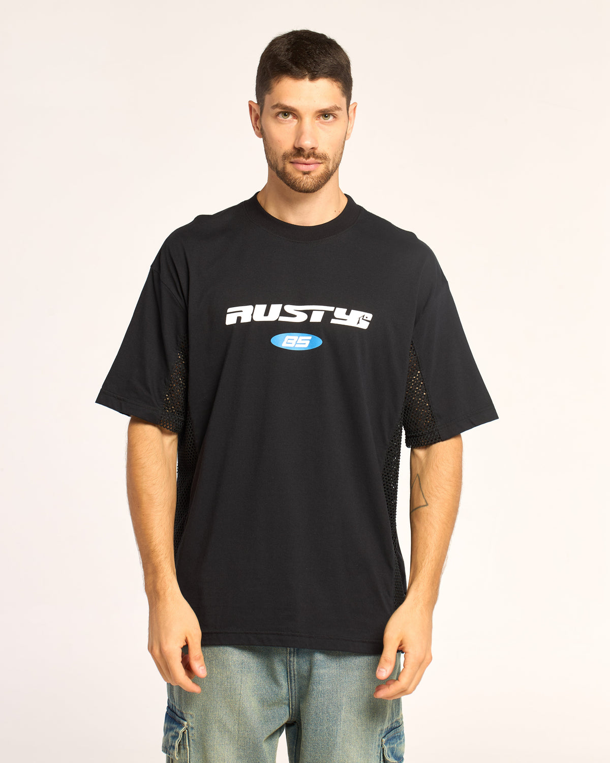 Remera Mc Rusty Rodman Tee Ov Black