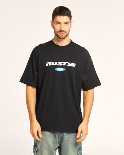 Remera Mc Rusty Rodman Tee Ov Black
