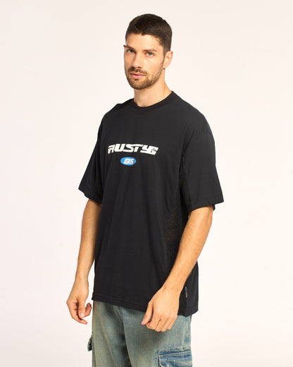 Remera Mc Rusty Rodman Tee Ov Black