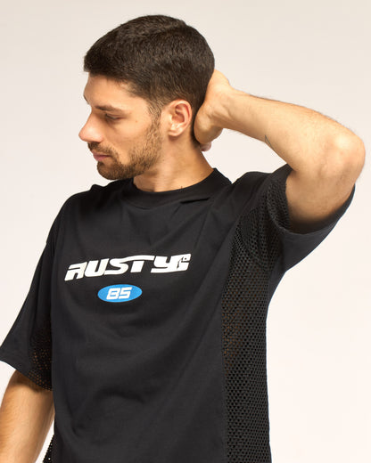 Remera Mc Rusty Rodman Tee Ov Black