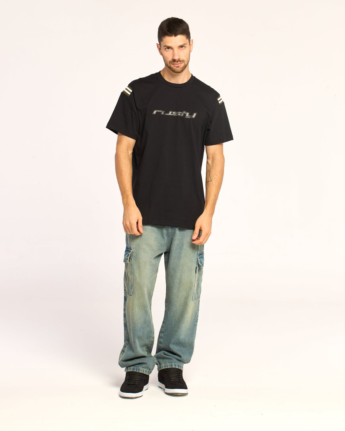 Remera Mc Rusty Moroty Tee St Black