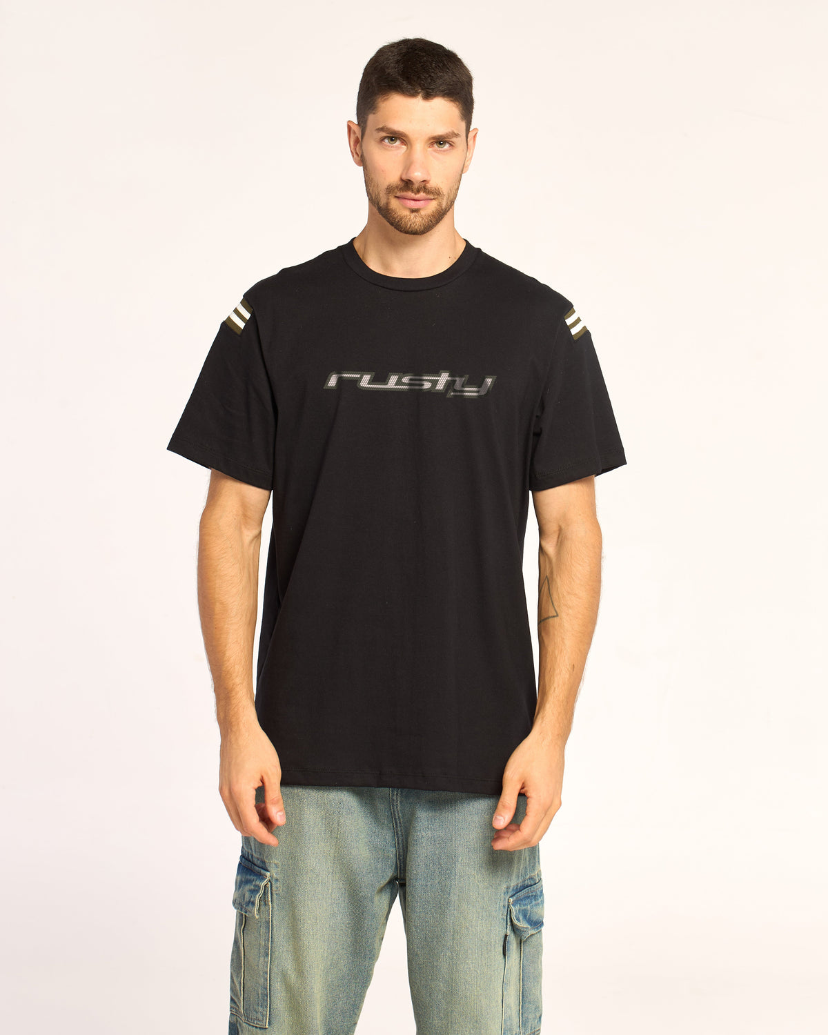 Remera Mc Rusty Moroty Tee St Black