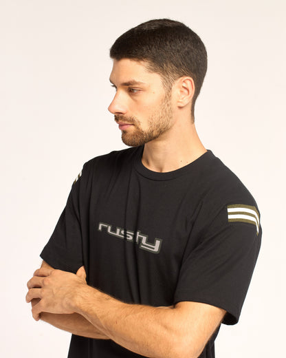 Remera Mc Rusty Moroty Tee St Black