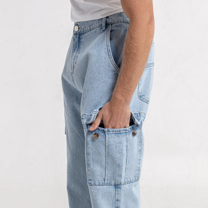 Jean Rusty Rambling Cargo Jean Sky Blue