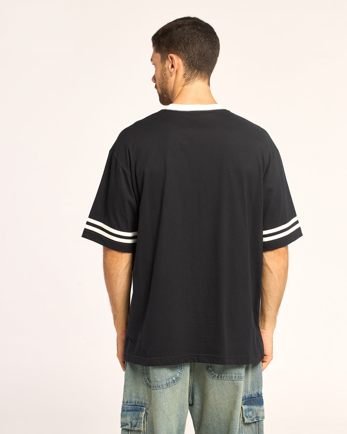 Remera Mc Rusty Domex Tee Ov Black
