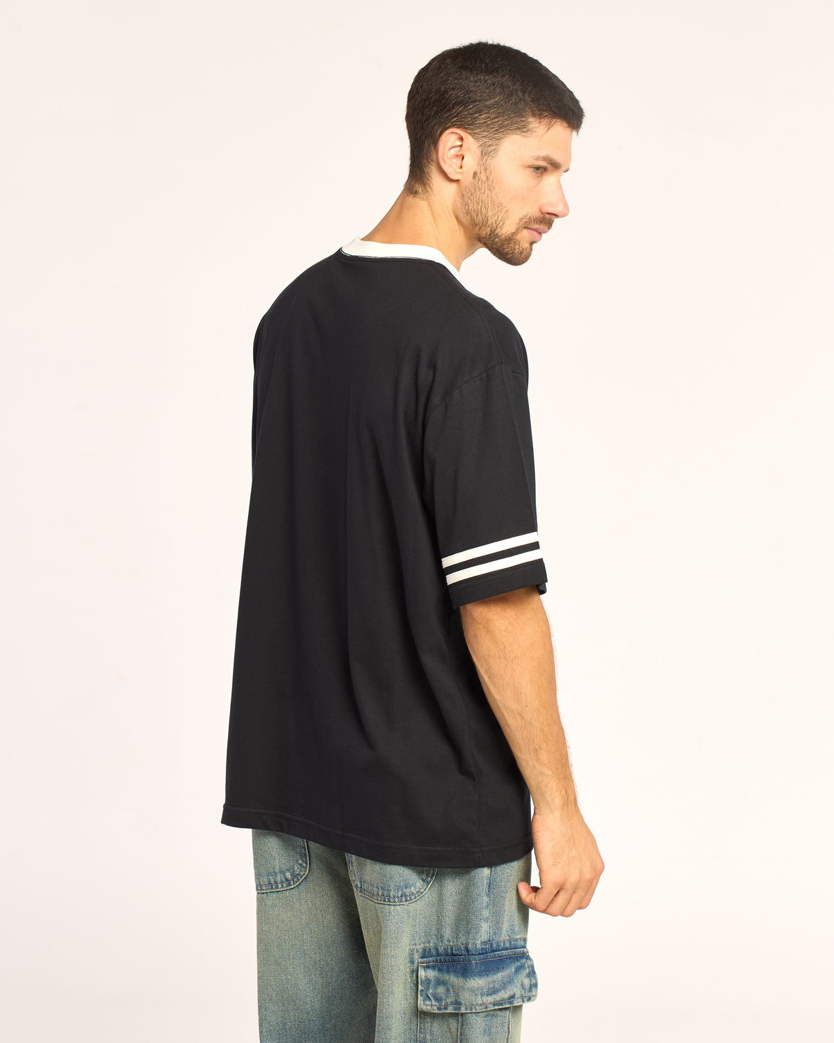 Remera Mc Rusty Domex Tee Ov Black