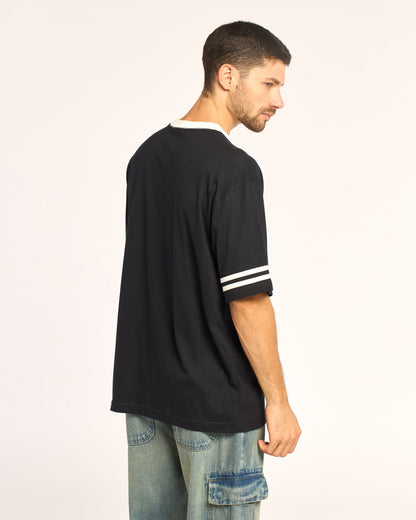 Remera Mc Rusty Domex Tee Ov Black