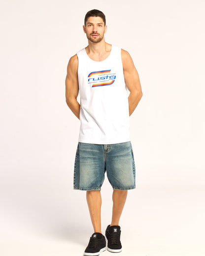 Musculosa Rusty Crocker Tank White