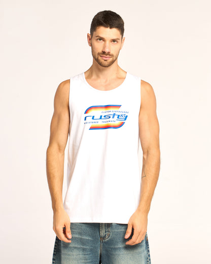 Musculosa Rusty Crocker Tank White