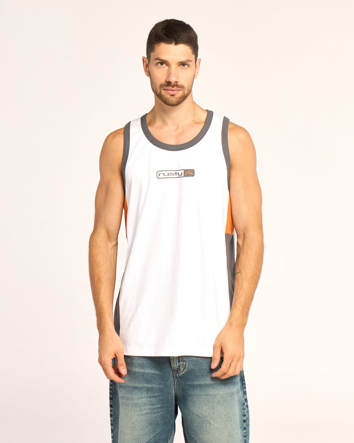Musculosa Rusty Renegade Tank White