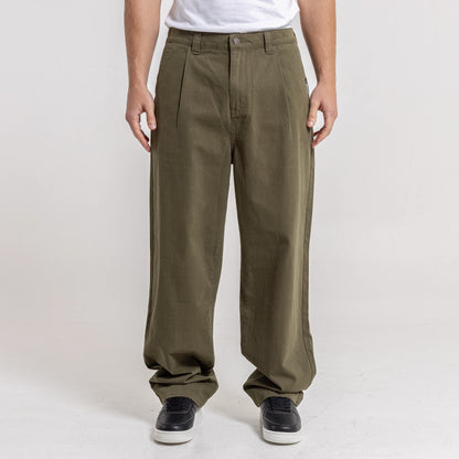 Pantalon Rusty Worldwide Pleat Pant* Army