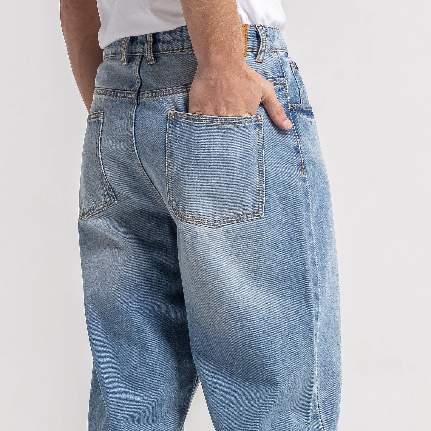 Jean Rusty Hard Hat Jean Light Blue