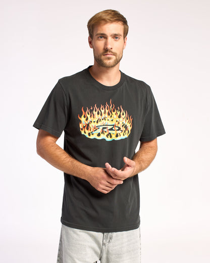 Remera Mc Rusty Forest Disaster Tee St Coal