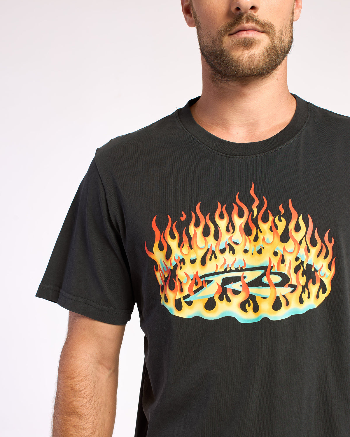 Remera Mc Rusty Forest Disaster Tee St Coal