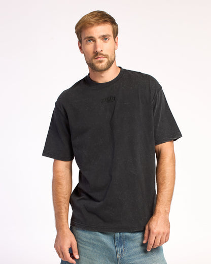Remera Mc Rusty Wild Peace Tee Rx Process Black