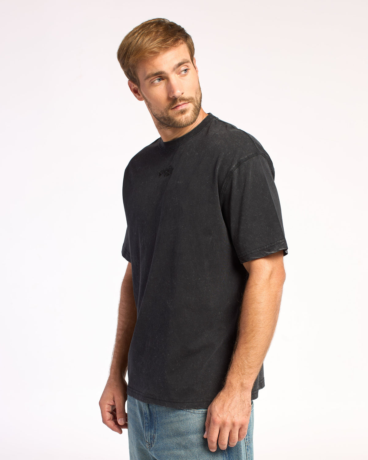 Remera Mc Rusty Wild Peace Tee Rx Process Black