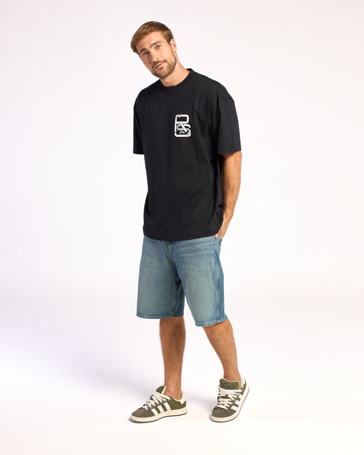Remera Mc Rusty Snakers Tee Ov Black