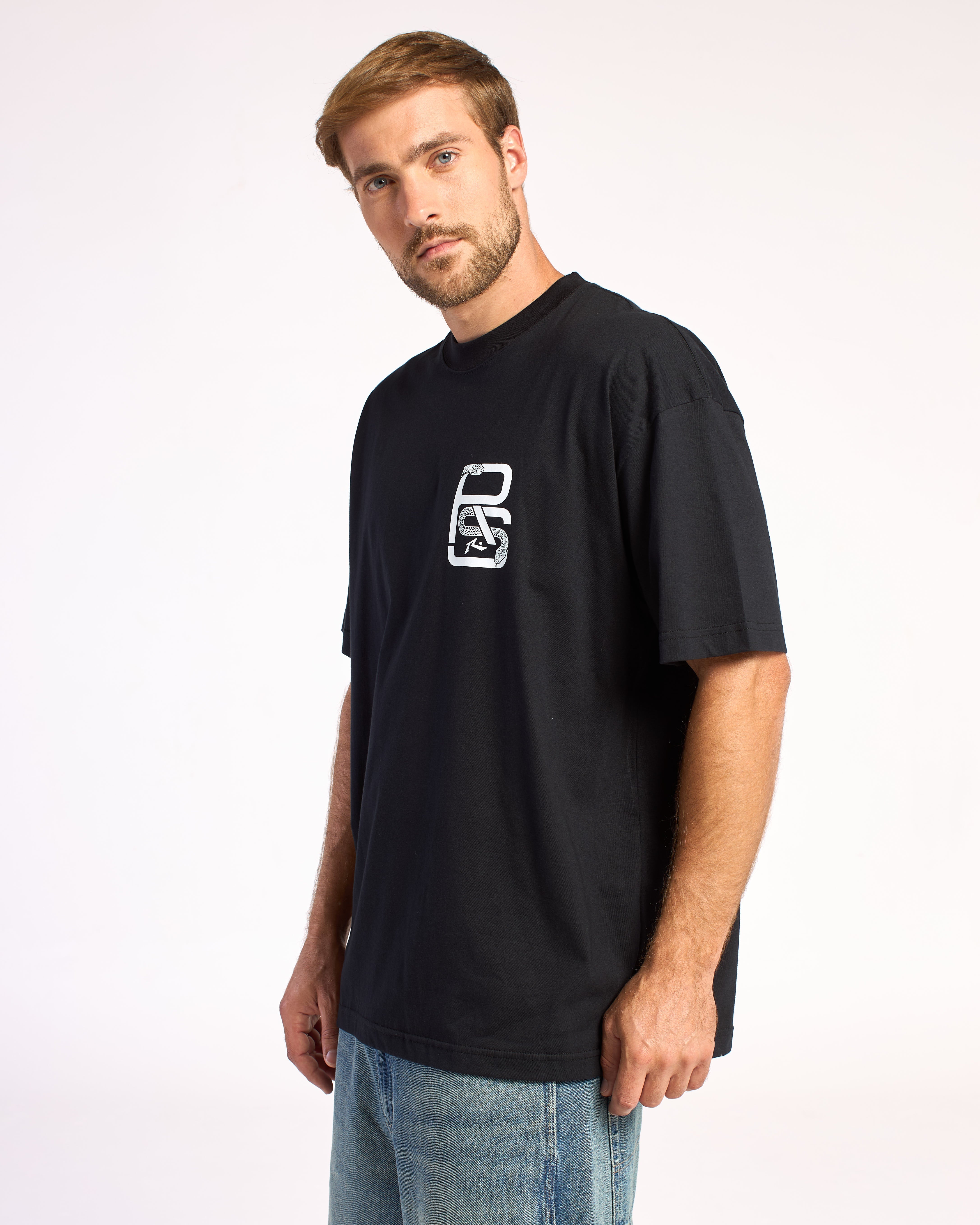 Remera Mc Rusty Snakers Tee Ov Black