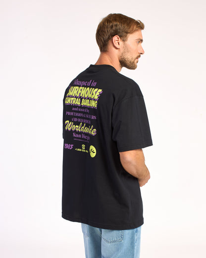 Remera Mc Rusty Creepshow Tee Ov Black