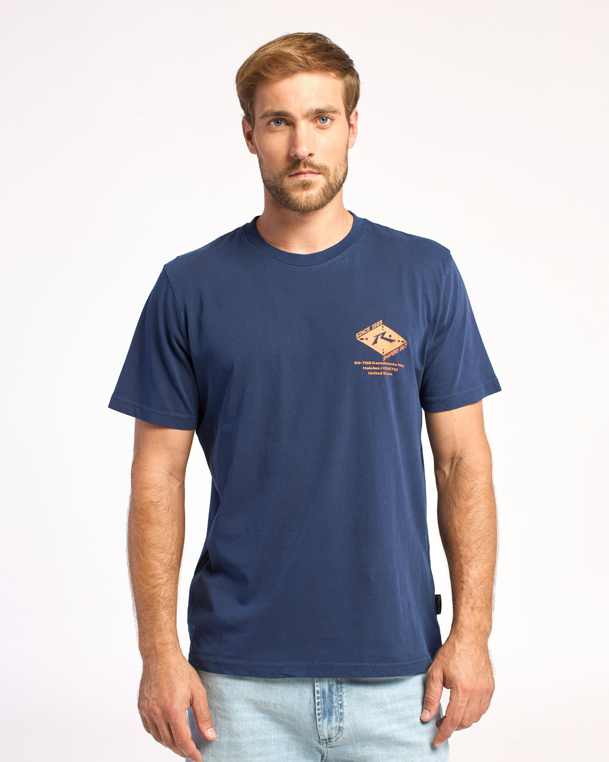 Remera Mc Rusty Zaragoscilla Tee St Navy Blue