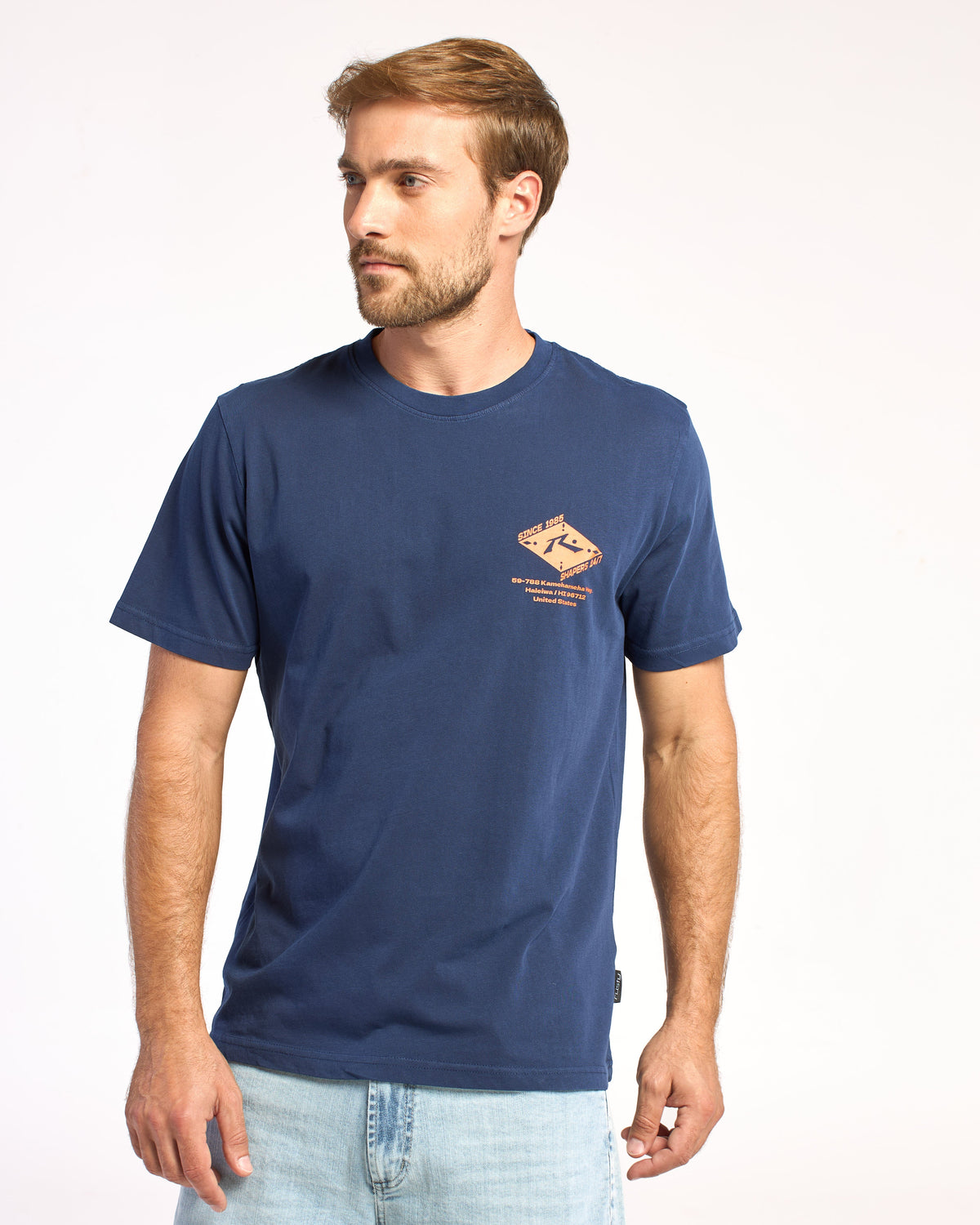 Remera Mc Rusty Zaragoscilla Tee St Navy Blue
