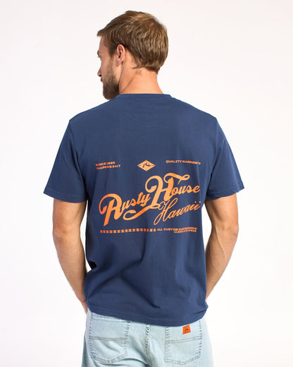 Remera Mc Rusty Zaragoscilla Tee St Navy Blue