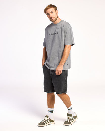 Remera Mc Rusty Max Scuare Stop Tee Rx Process Grey