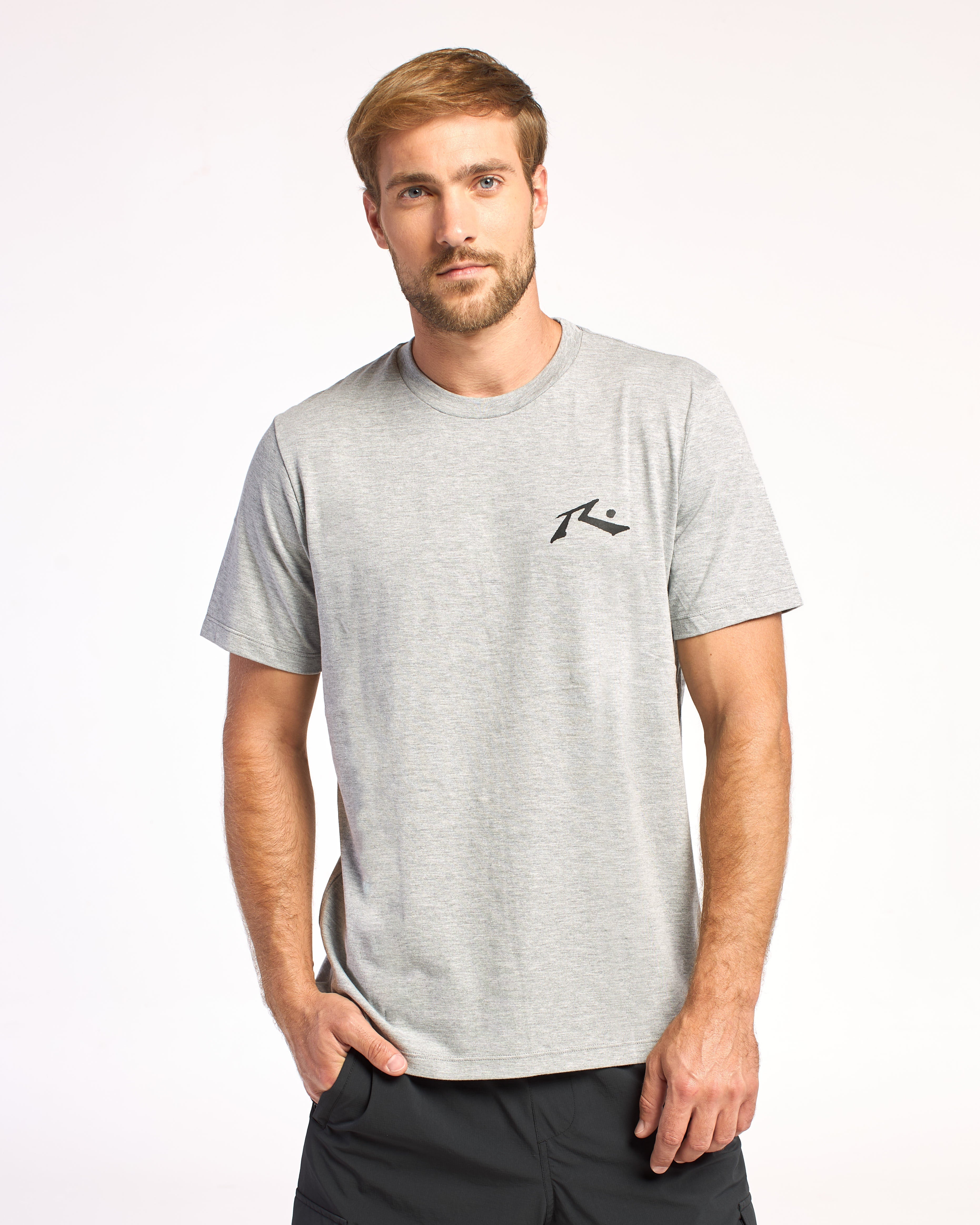 Remera Mc Rusty Competition Tee Grey Marle/Black