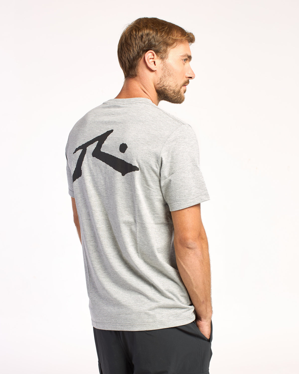 Remera Mc Rusty Competition Tee Grey Marle/Black