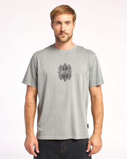 Remera Mc Rusty Bulgarous Tee St Stone Grey