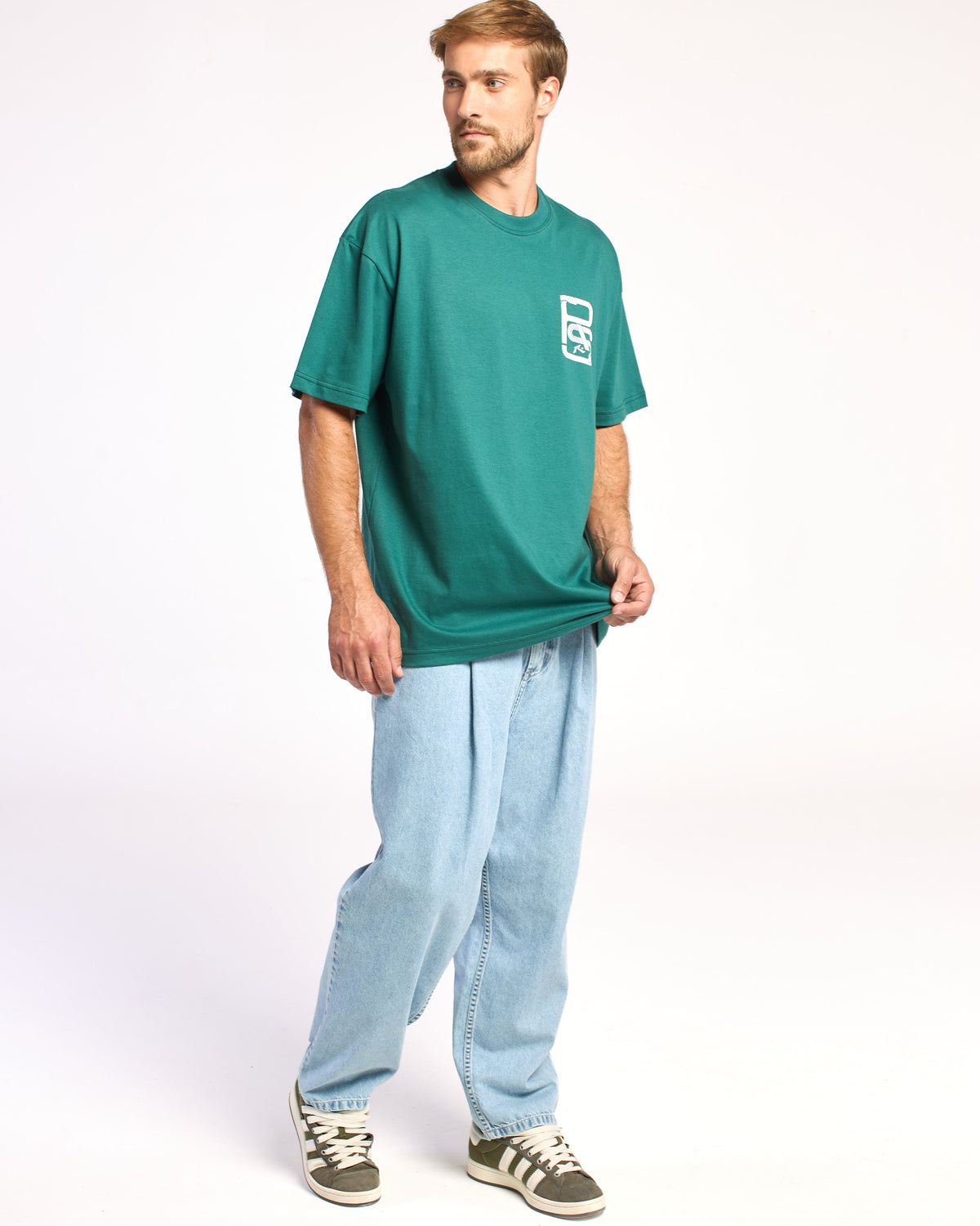 Remera Mc Rusty Snakers Tee Ov Green Bel