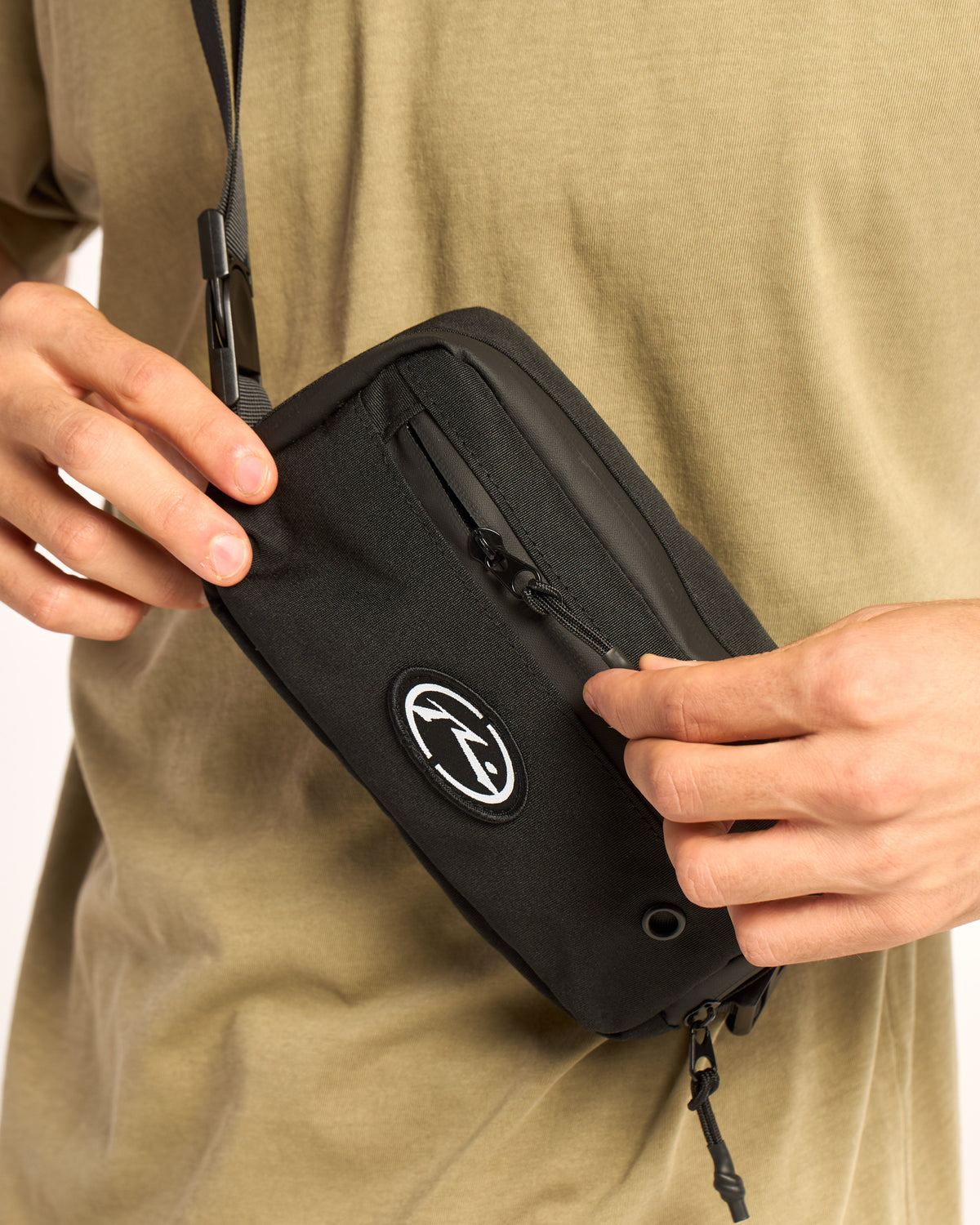 Riñonera Rusty Ratio Waistbag Black