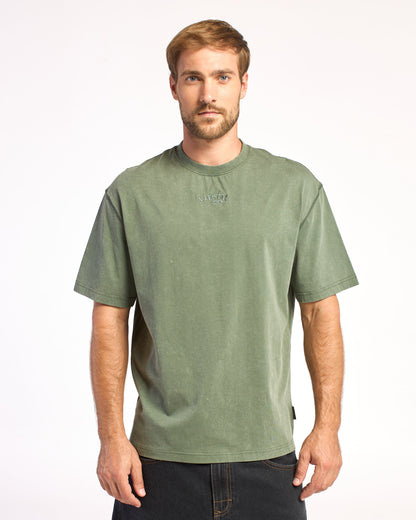 Remera Mc Rusty Wild Peace Tee Rx Process Army