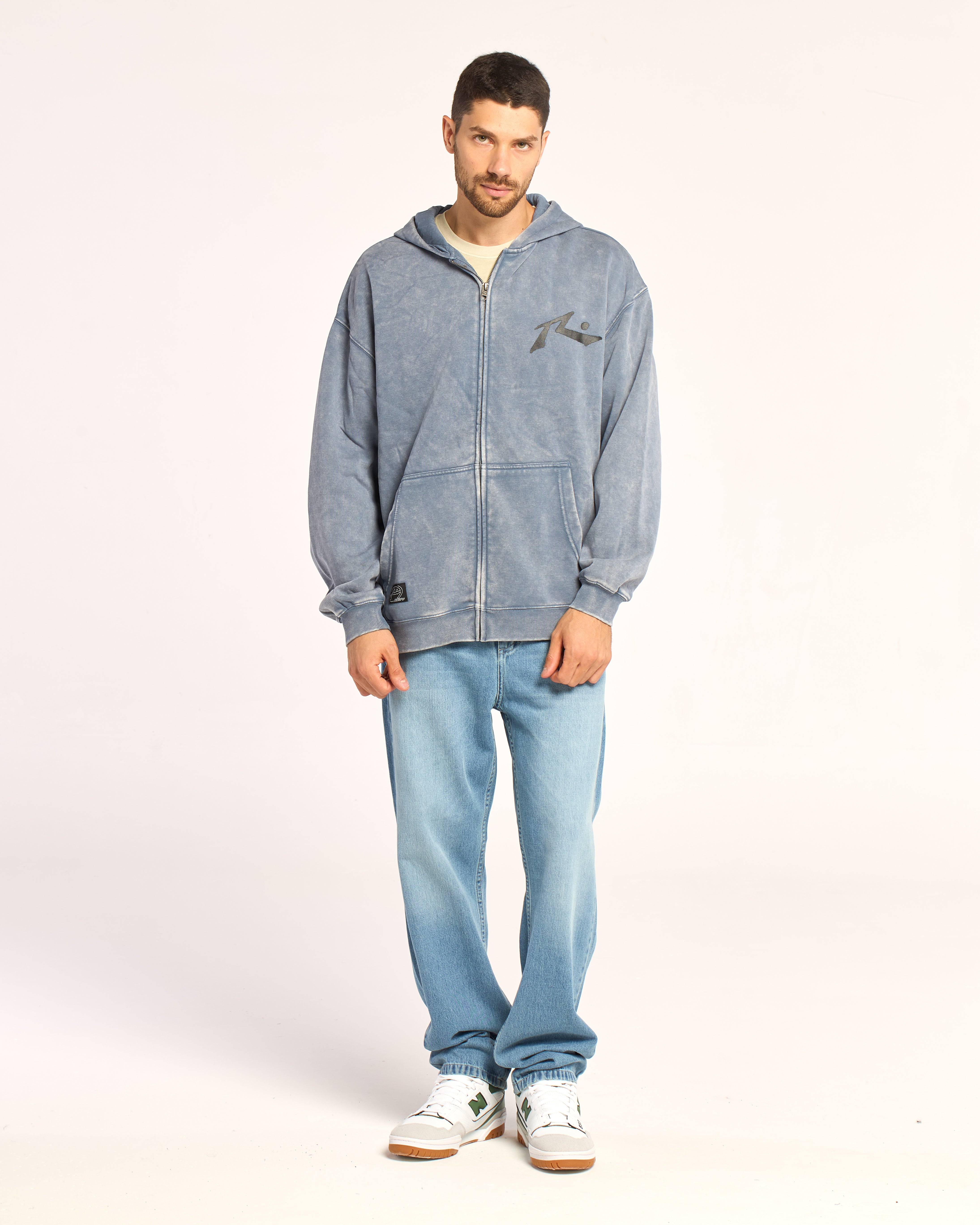 Campera Canguro Rusty Morawa Zh* Dust Blue
