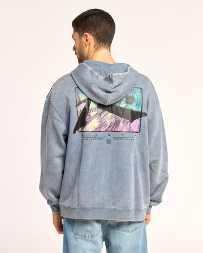 Campera Canguro Rusty Morawa Zh* Dust Blue
