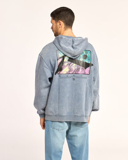 Campera Canguro Rusty Morawa Zh* Dust Blue