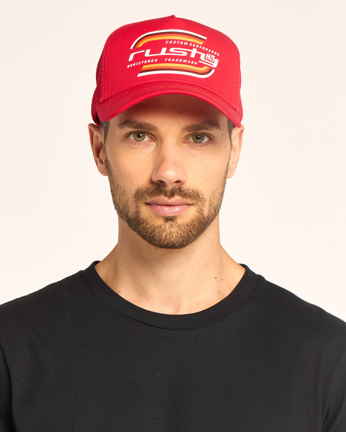 Gorra Rusty Crocker Trucker Cap Red