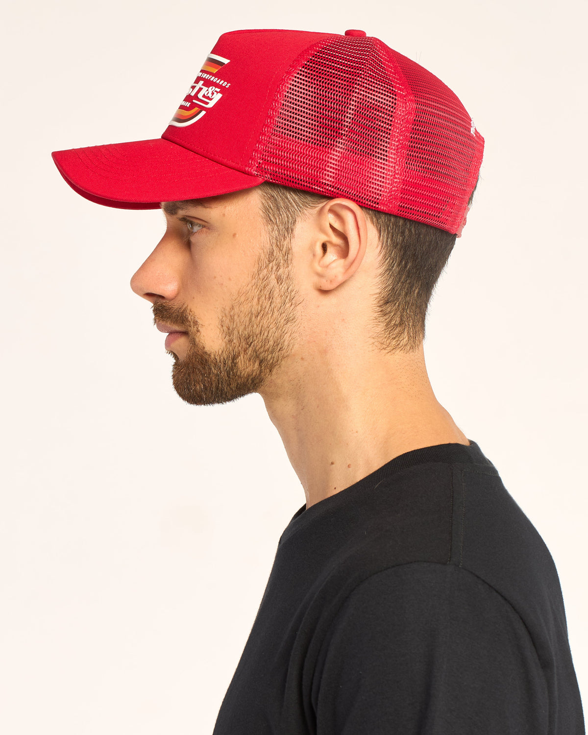 Gorra Rusty Crocker Trucker Cap Red
