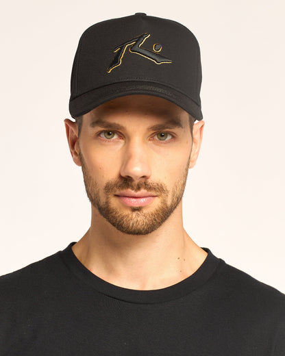 Gorra Rusty Texel Snapback Cap Black