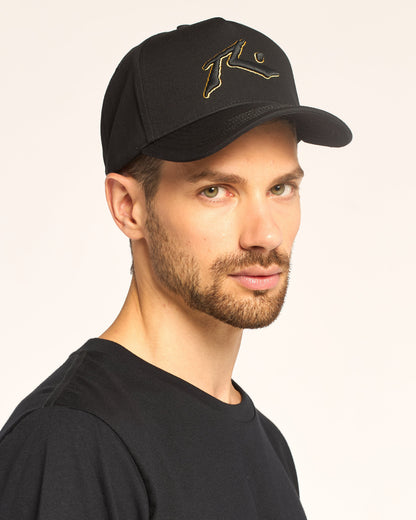 Gorra Rusty Texel Snapback Cap Black
