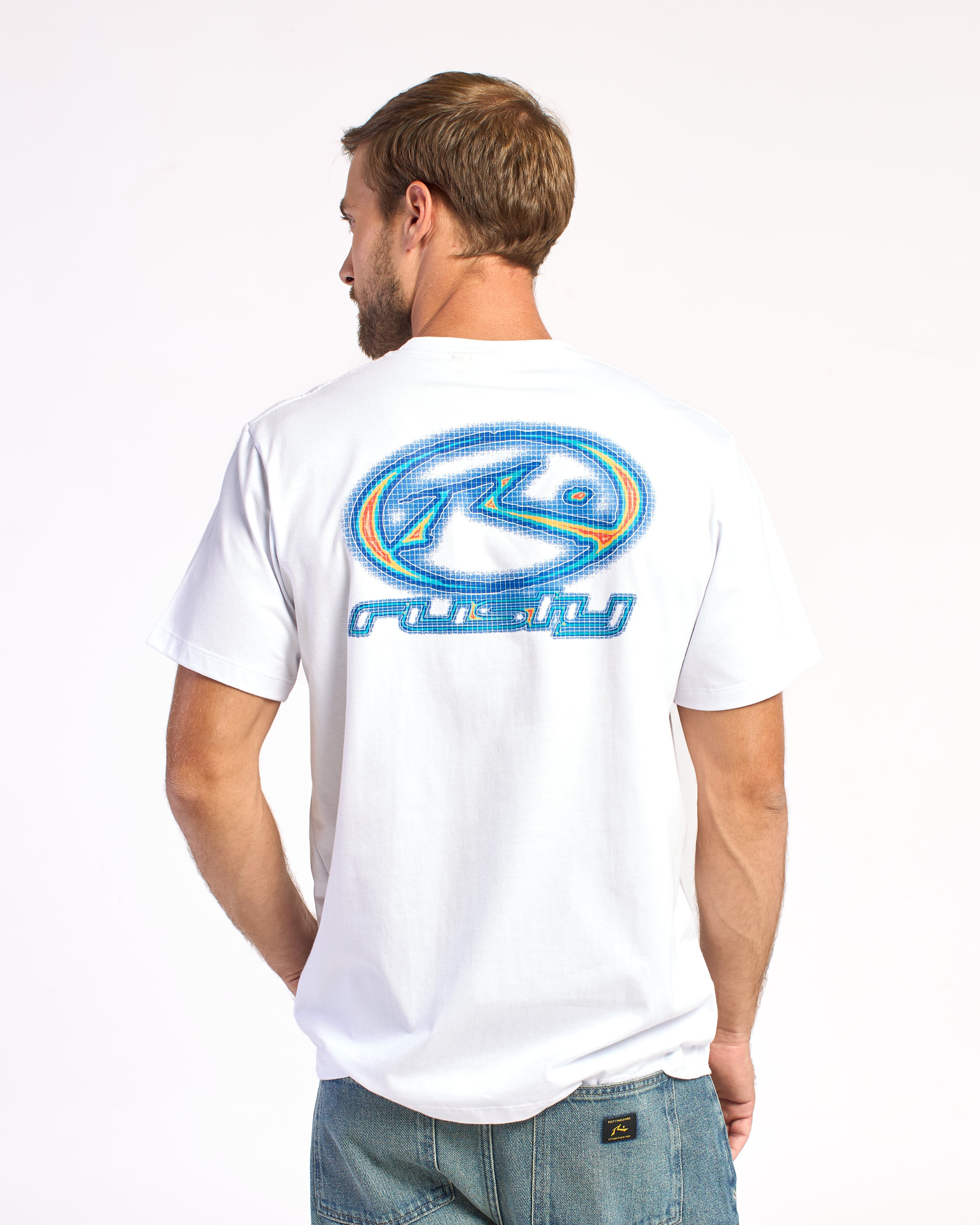 Remera Mc Rusty Hot Map Tee St White