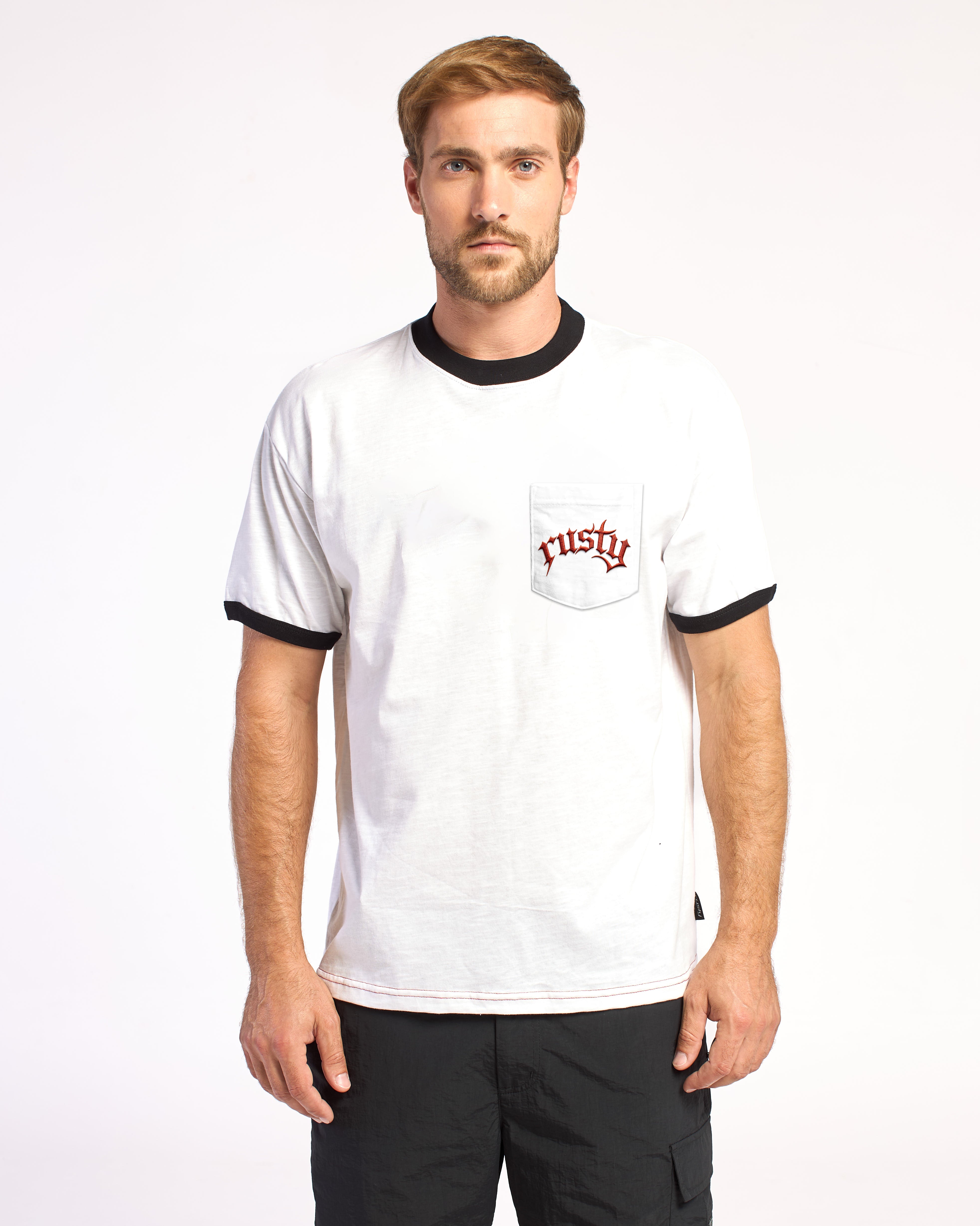 Remera Mc Rusty Daven Port Tee St White