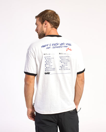 Remera Mc Rusty Faustopape Tee Rx Off White