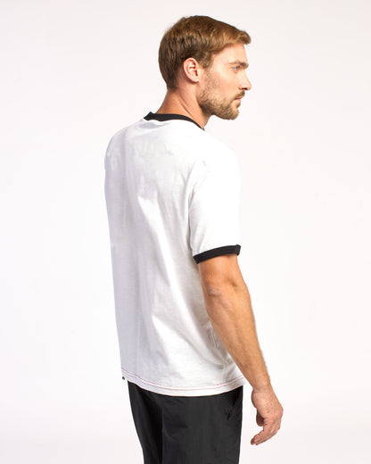 Remera Mc Rusty Daven Port Tee St White