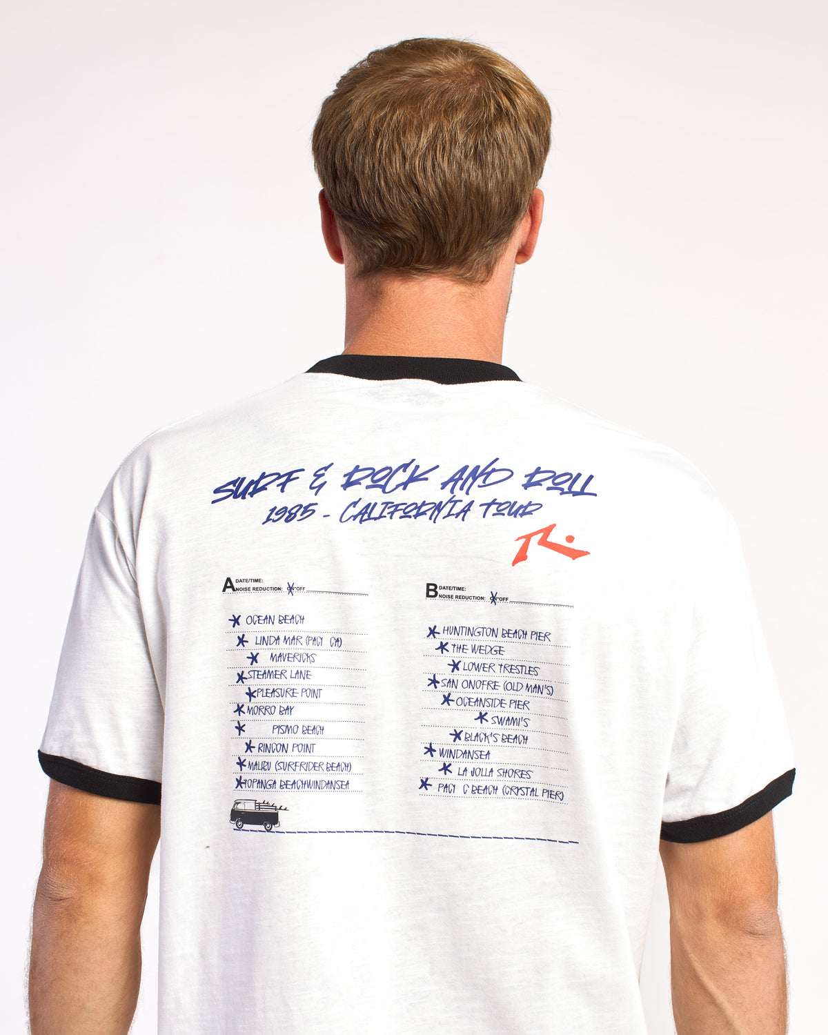 Remera Mc Rusty Faustopape Tee Rx Off White