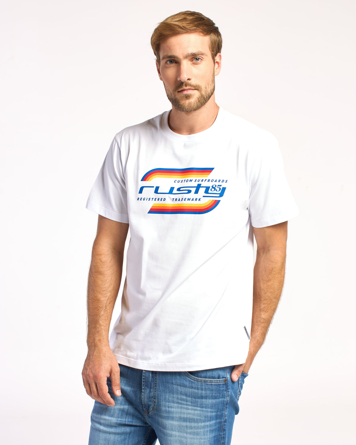 Remera Mc Rusty Crocker Tee St White