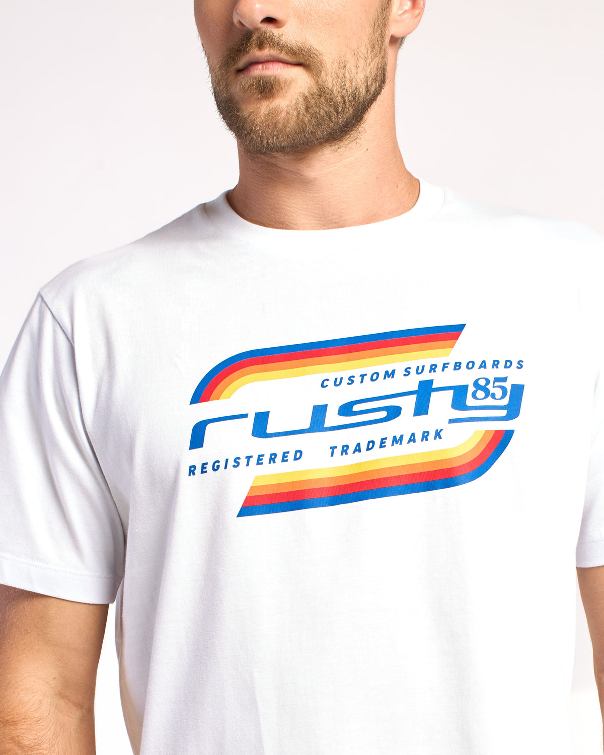 Remera Mc Rusty Crocker Tee St White