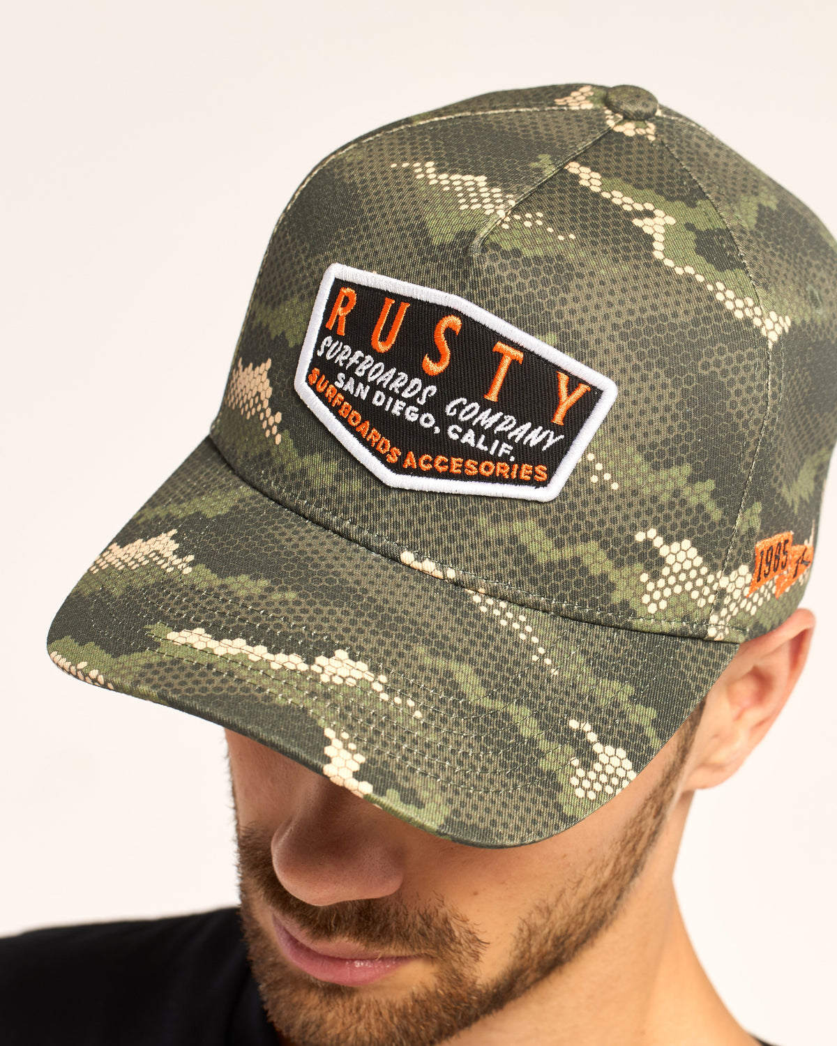 Gorra Rusty Invisible Touch Snapback Cap Camo