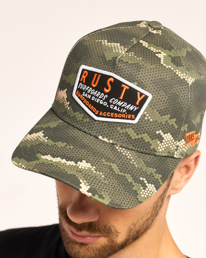 Gorra Rusty Invisible Touch Snapback Cap Camo