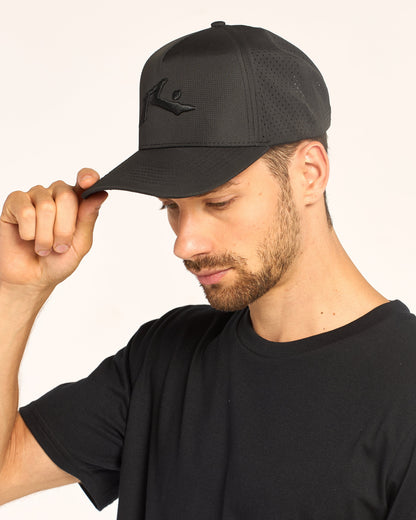 Gorra Rusty Anchor Man Trucker Negra 2